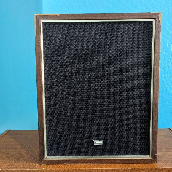 Vintage LLOYD's Stereo Speakers Made in Japan Wood Cabinets Mid Century Modern - Picture 4 of 13